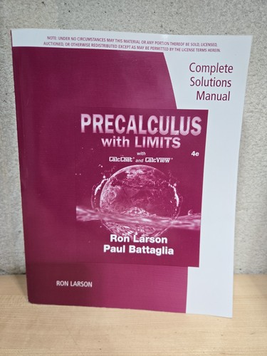 Complete solutions manual - complete,