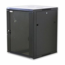 Armadio Rack 19'' a muro 12 unità sezione unica prof. 600mm Nero