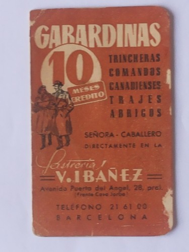 Calendario sastreria - calendario,