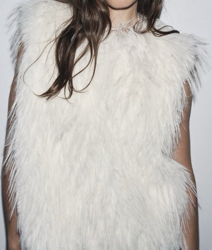 Gilet pelliccia sintetica - gilet, in