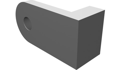 Clip fermavetro per ante - clip,