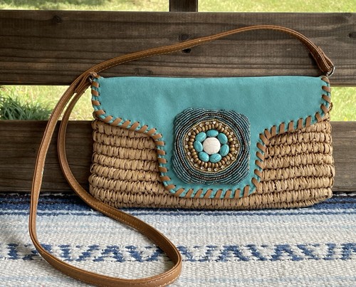 Borsa tracolla catone paglia - catone,