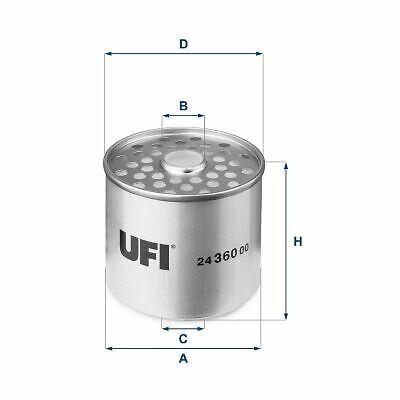 Ufi filters filtro gasolio - filters,,