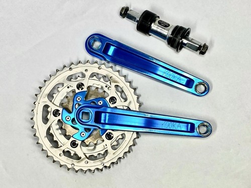 Guarnitura mtb kooka blu - guarnitura,