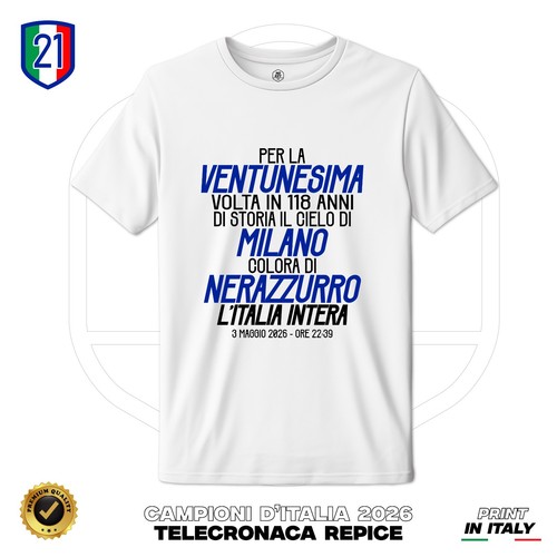 Shirt scudetto nerazzurri - scudetto,