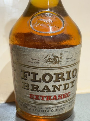 Bottiglia brandy florio - brandy,