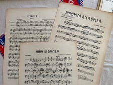 Spartiti musicali plettro - il,