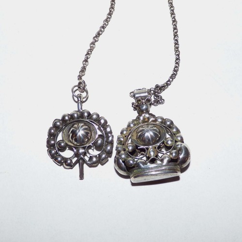 Antico sigillo cera - , chiave