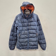Giacca cappotto imbottito blu