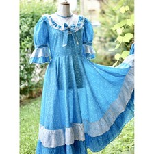 ABITO GONNA AMPIA anni '70  tg. 44 it.