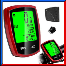 Contachilometri Bici Wireless Tachimetro per Bicicletta Impermeabile Senza Fili