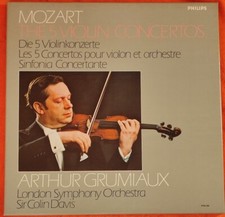 MOZART THE 5 VIOLIN CONCERTOS