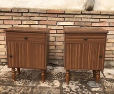2 comodini in legno MDF