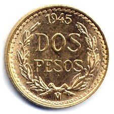 Mexico : 2 pesos 1945 M - Dos