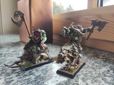 Gorbad Ironclaw, pugno di ferro e supporto standard, WFB 8., Orks & Goblins pro paint