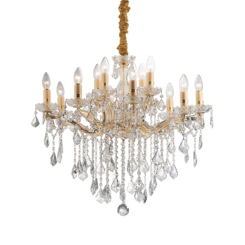 Florian sp12 oro lampadario
