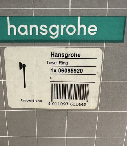 Hansgrohe anello asciugamani - hansgrohe,