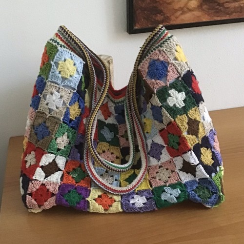 Borsa mare uncinetto - borsa,