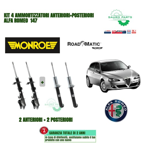 Kit ammortizzatori monroe - 4,