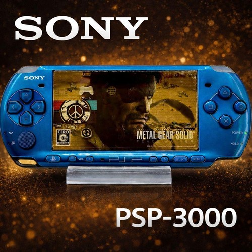 Sony psp 3000 console blu - psp-3000,