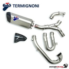 Scarico completo D187 Termignoni titanio racing per Ducati Hypermotard 950 19-23