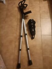 stampelle ortopediche usate + tutore caviglia destra
