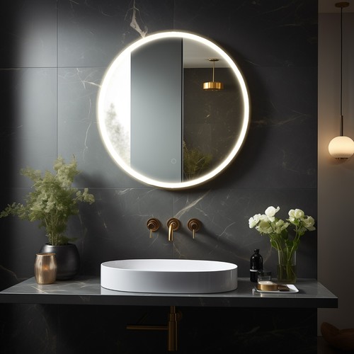 Specchio led onice - led,