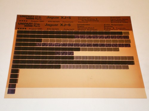 Microfiche catalogo ricambi - microfiche,