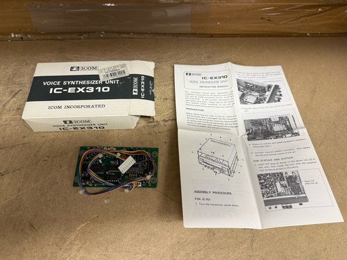 Icom ex310 unità vocale - unità,