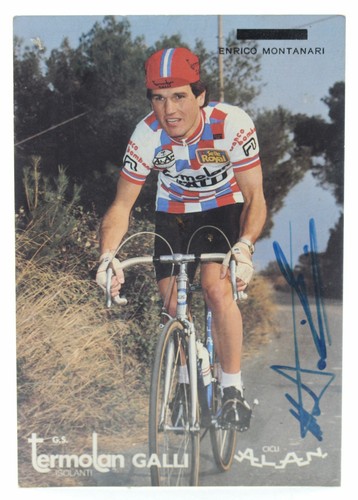 Cartolina ciclismo enrico - ciclismo,