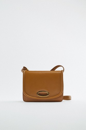 Borsa tracolla zara marrone - borsa,