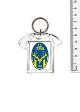 PORTACHIAVI Figurina maglia calcio calciatori vintage squadra CERVIA a.s. 1920