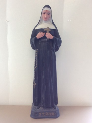 Grande statua vintage santa - vintage,