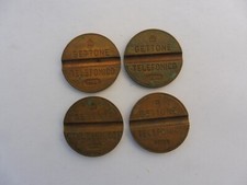 LOTTO 4 GETTONI TELEFONICI