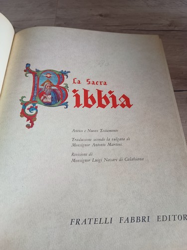Bibbia antica italiano - bibbia,