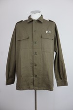 ICEBERG ICE CAMICIA UOMO TG.  L SHIRT MAN MADE ITALY CASUAL VINTAGE COTONE