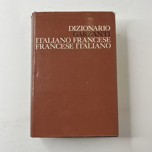 Dizionario garzanti francese - dizionario,