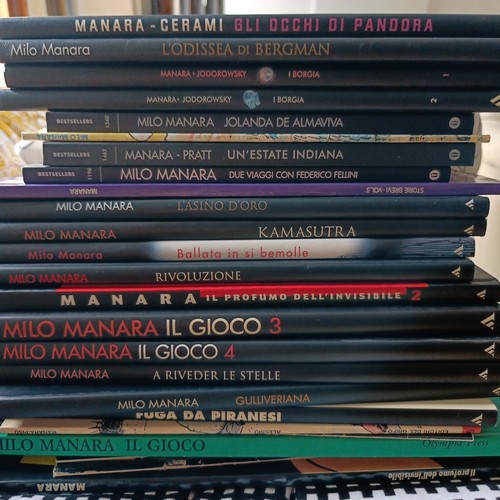 Milo manara set collezione - manara,
