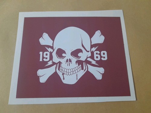 Adesivo ultras granata 1969 - granata,