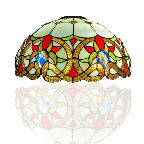 Paralume multicolore stile