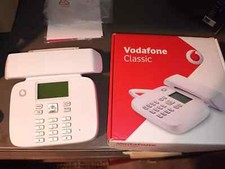Vodafone Tecdesk Classic GSM telefono da scrivania VODICLASWH2 - NUOVO, con scatola, SIM sbloccata