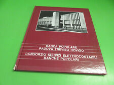 Libro illustrativo promozionale Banca Popolare Padova Treviso Rovigo anni '70