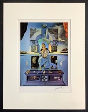 Salvador Dalì - Opera d'arte 68 anni firmata a mano 1957 vintage, con certificati