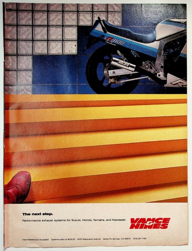 Vance hines 1986 stampa - hines,