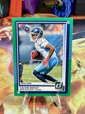 2025 Panini Donruss - Calvin Ridley #148 Press Proof Green Tennessee Titans B344