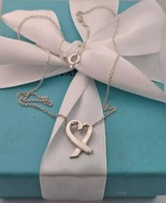 Collana Tiffany & Co. Loving Heart 16" ✨️Venditore USA ✨️ Certificato di autenticità NUOVO