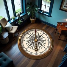 Tappeto nautico stile retrò