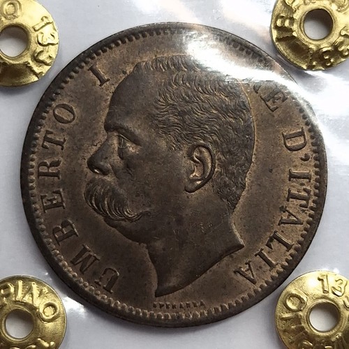 Regno italia centesimi - d'italia, 10