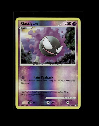 Carta pokemon gastly - pokemon,