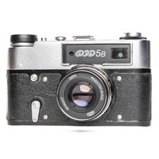 FED 5B con fotocamera